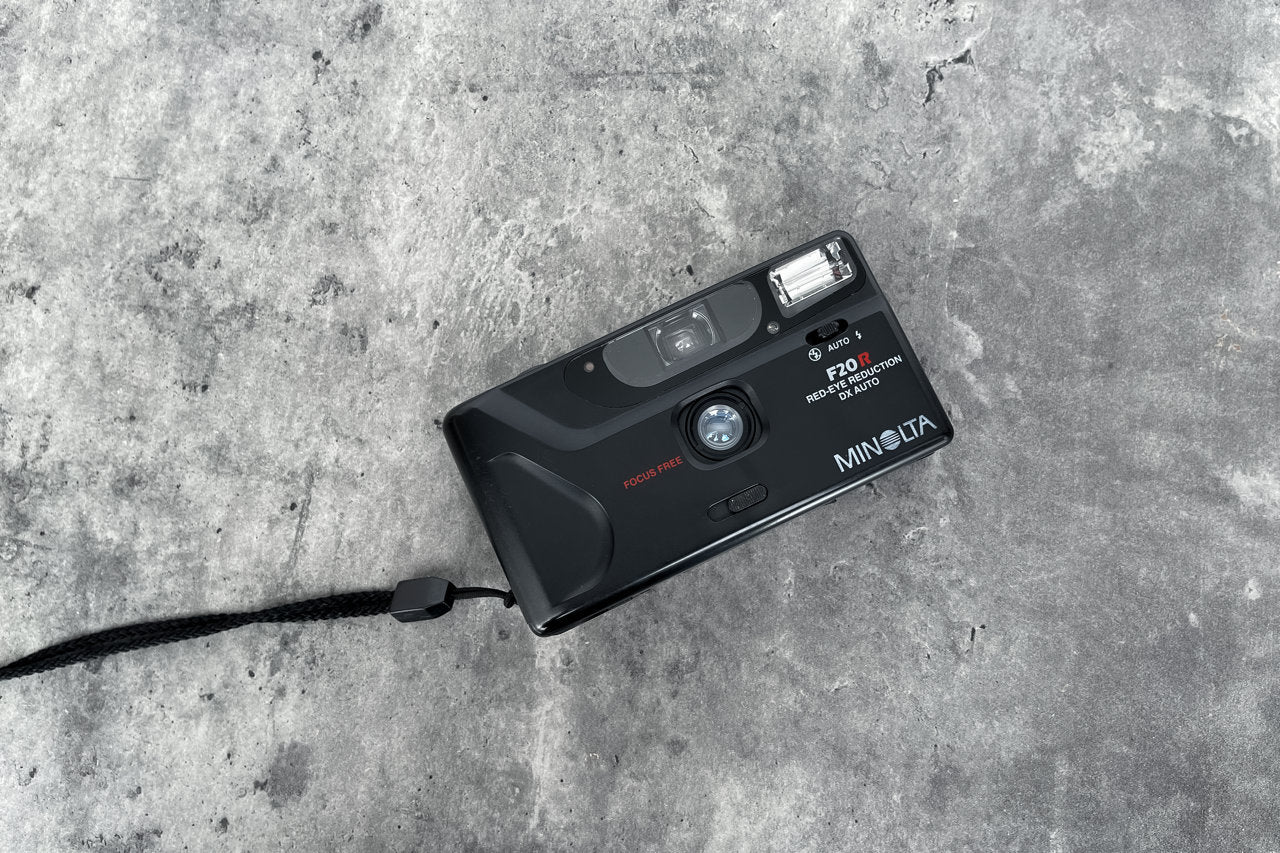 Film Camera Minolta F20R / Vintage Film Camera / 35Mm Point and Shoot Camera