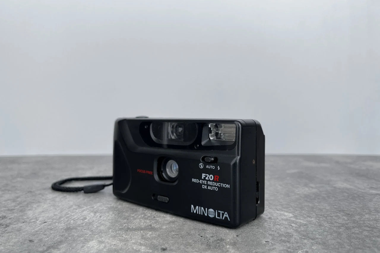 Film Camera Minolta F20R / Vintage Film Camera / 35Mm Point and Shoot Camera