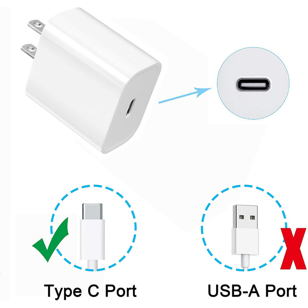 Wholesale 20W Type USB-C Fast Charger Adapter for Iphone 15 14 13 12 11 Pro Max
