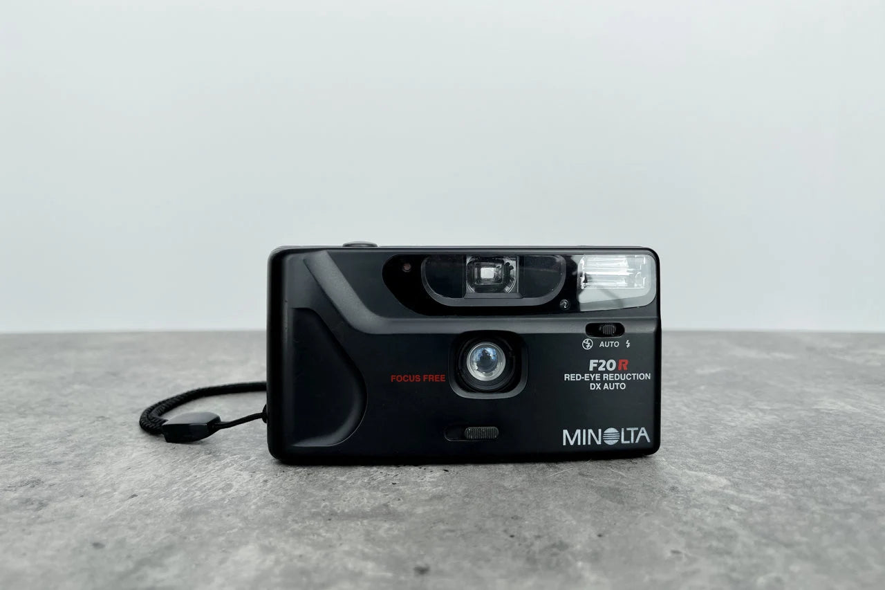 Film Camera Minolta F20R / Vintage Film Camera / 35Mm Point and Shoot Camera
