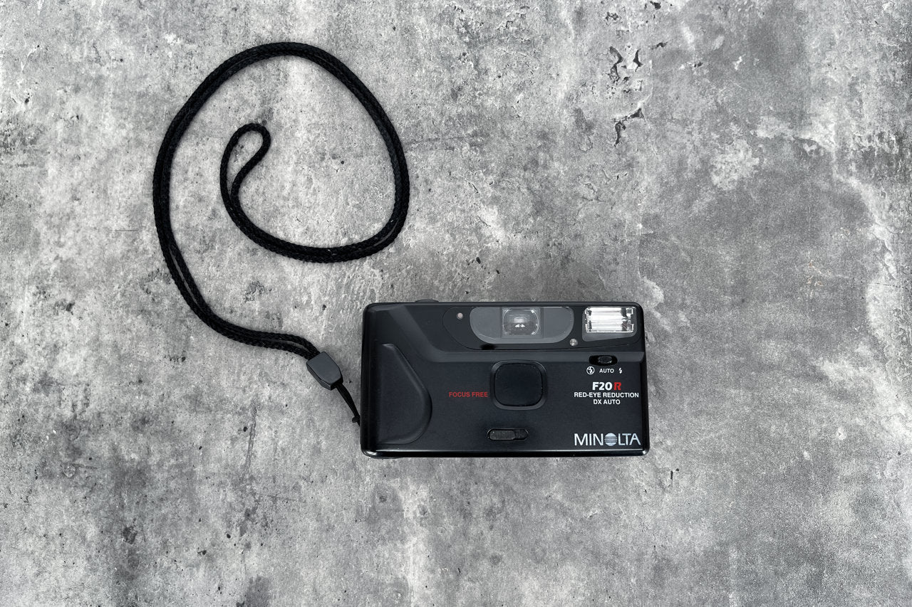 Film Camera Minolta F20R / Vintage Film Camera / 35Mm Point and Shoot Camera
