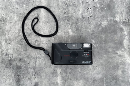 Film Camera Minolta F20R / Vintage Film Camera / 35Mm Point and Shoot Camera
