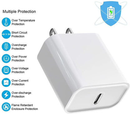 Wholesale 20W Type USB-C Fast Charger Adapter for Iphone 15 14 13 12 11 Pro Max
