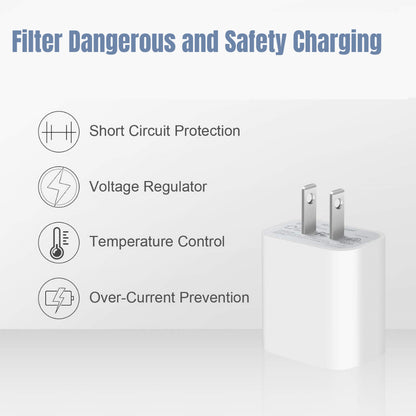 Wholesale 20W Type USB-C Fast Charger Adapter for Iphone 15 14 13 12 11 Pro Max