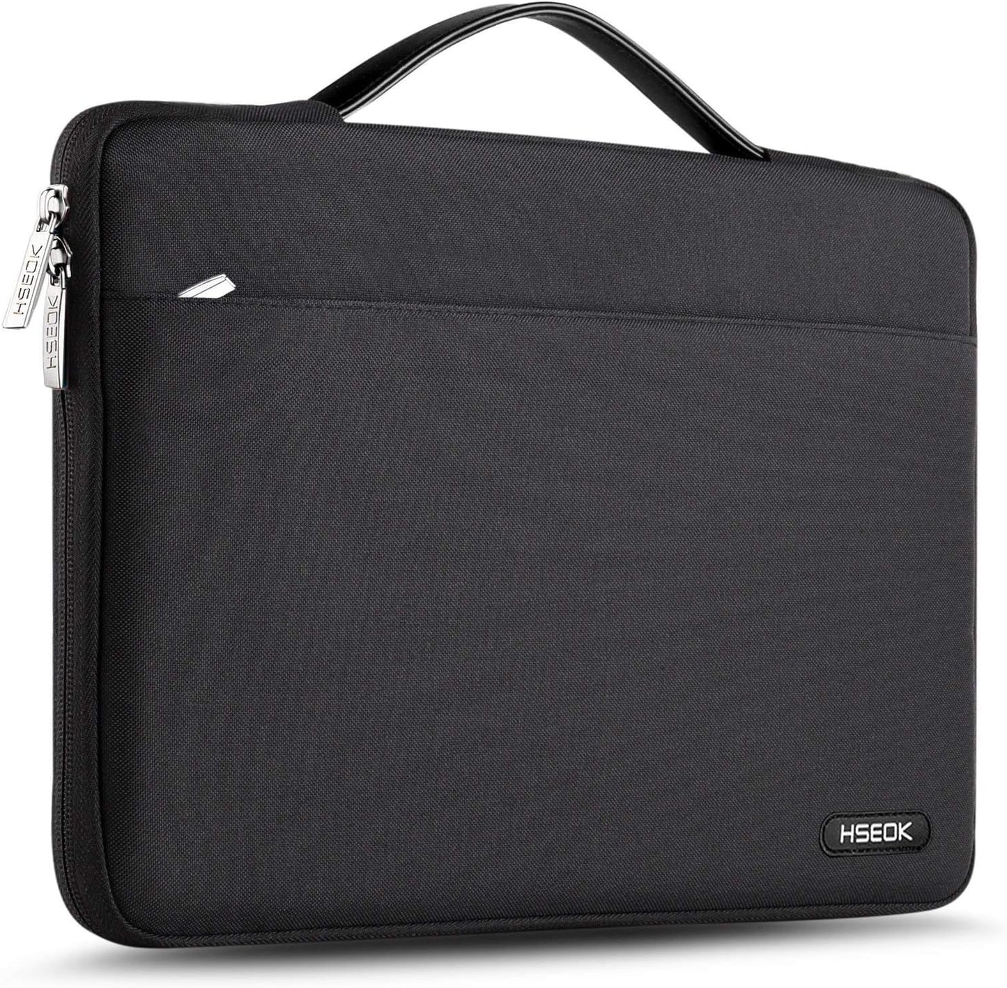 Laptop Sleeve 13-14 Inch Case Briefcase Compatible with Macbook Pro 14 Inch M4/M3/M2/M1 All Model of 13.3 Inch Mac Air/Pro, XPS 13 14, Most Popular 13"-14" Notebooks,B01K01