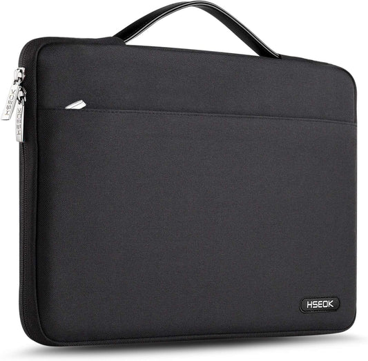 Laptop Sleeve 13-14 Inch Case Briefcase Compatible with Macbook Pro 14 Inch M4/M3/M2/M1 All Model of 13.3 Inch Mac Air/Pro, XPS 13 14, Most Popular 13"-14" Notebooks,B01K01
